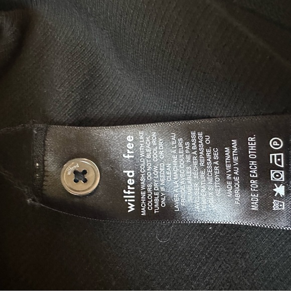 Wilfred Mavis T Shirt Black Large - Picture 3 of 6